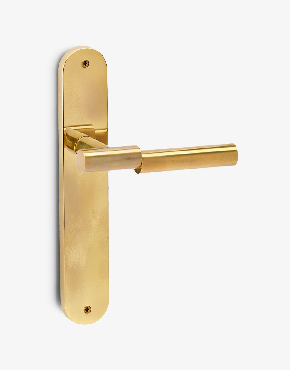 真秀ろば  Shift door handle set on an oval backplate – Groël Design