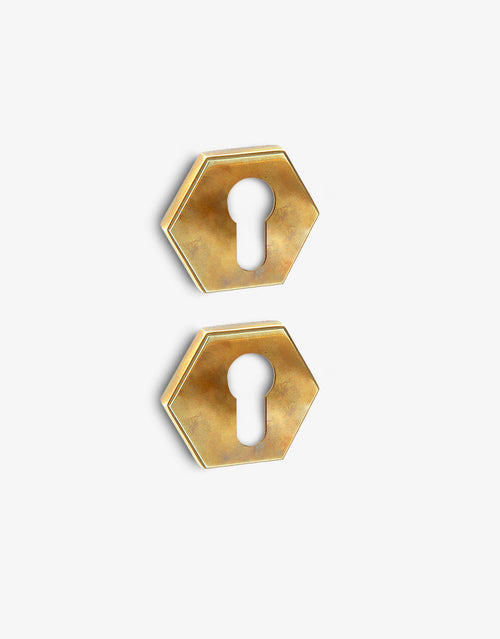 Espuch yale escutcheon set
