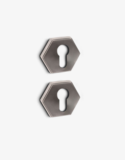 Espuch yale escutcheon set