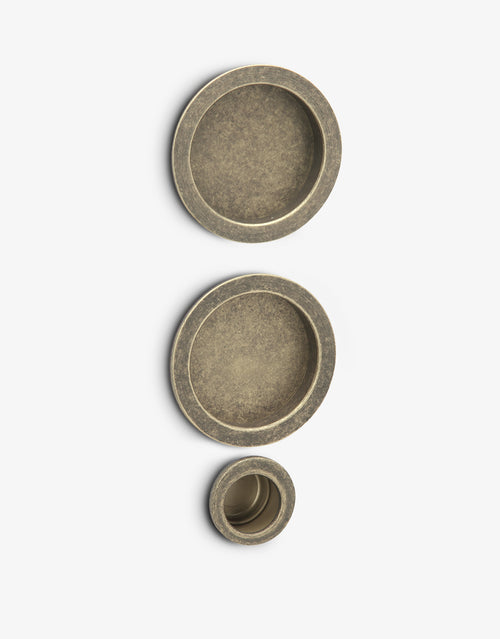 Round kit without lock for sliding door