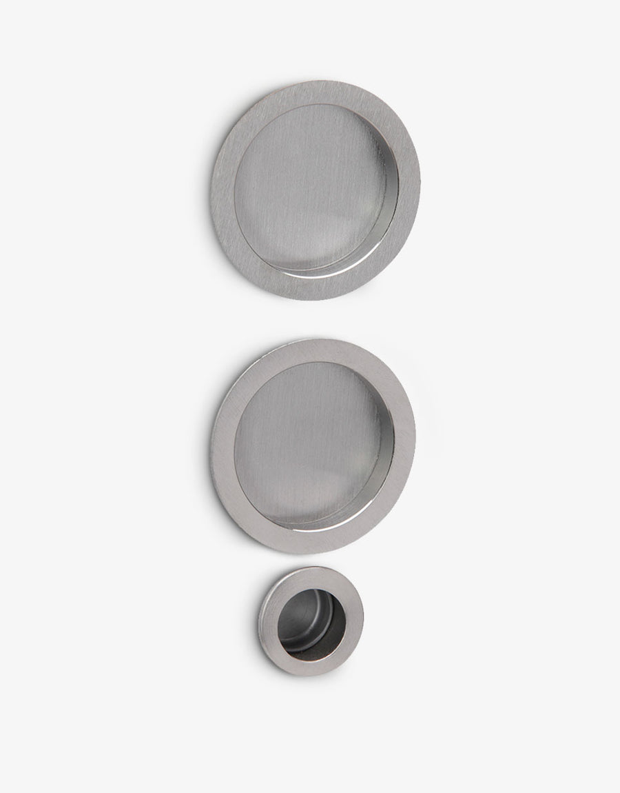 Round kit without lock for sliding door