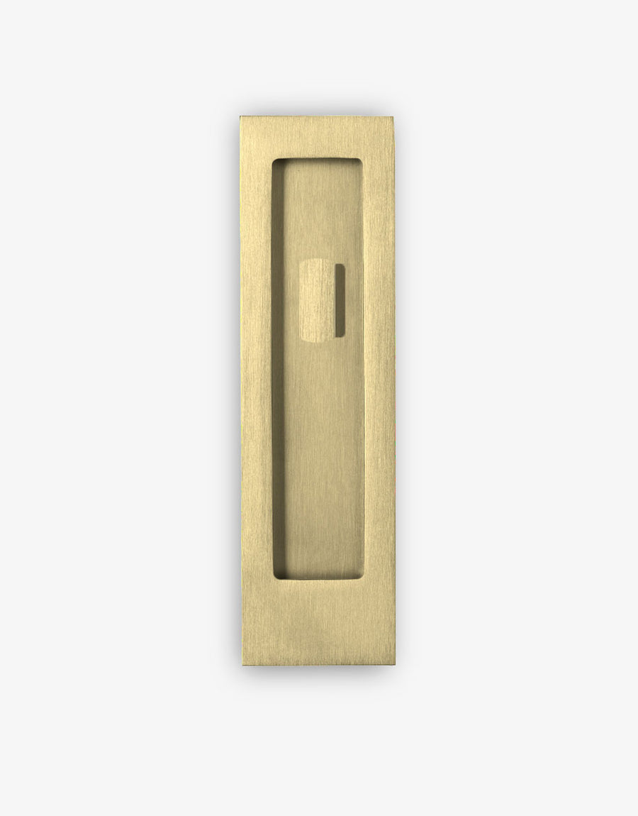 Rectangular kit with lock for sliding door